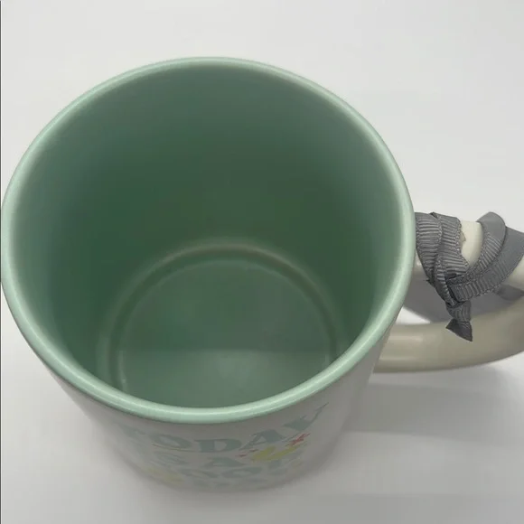 Hallmark Green and White Mug Today is a Good Day - Picture 5 of 5